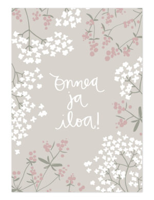 Onnea ja iloa postikortti Ninnimoi