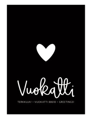 Vuokatti postikortti Ninnimoi