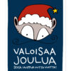 Valoisaa joulua joulukortti Ninnimoi