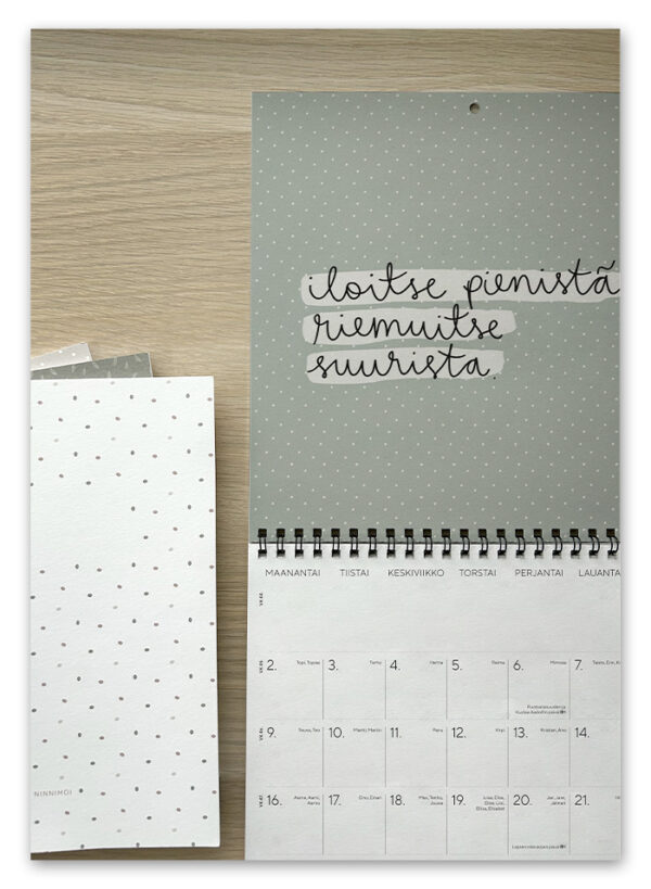 5401_seinakalenteri_2026_marraskuu Ninnimoi seinäkalenteri 2026 marraskuu