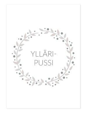 Ninnimoin ylläripussi postikortteja