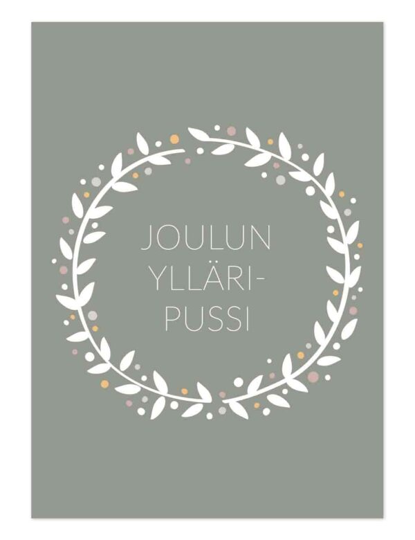 Ninnimoin Joulun ylläripussi joulukortteja