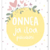 Onnea ja iloa päivääsi Ninnimoi postikortti