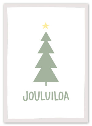 Jouluiloa Ninnimoi joulukortti