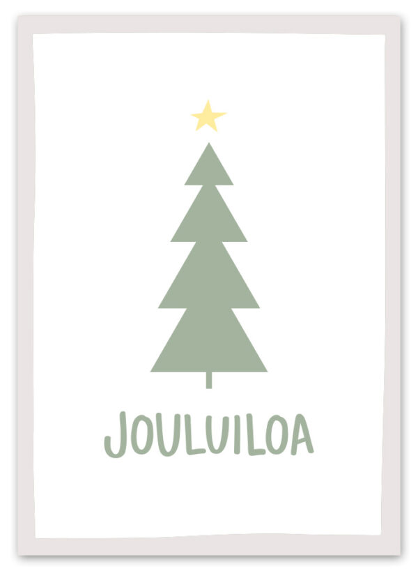 Jouluiloa Ninnimoi joulukortti