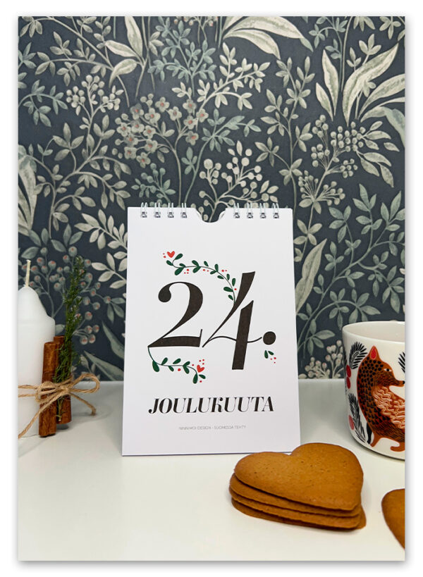 Joulukalenteri, Ninnimoi 24 päivää jouluun