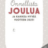 Onnellista joulua digitaalinen some joulukortti Ninnimoi