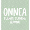 Korttipaketti värikäs