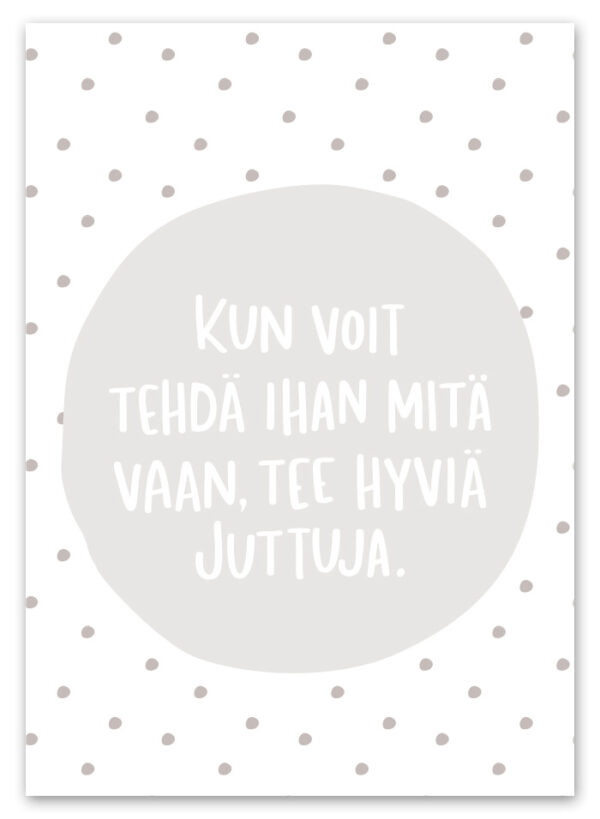 Kun voit Ninnimoi postikortti