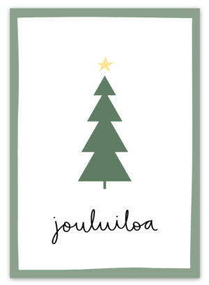 Jouluiloa joulukortti