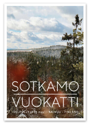 Maisema Iso-Pöllyltä kohti Keimaa.