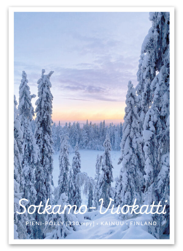 3090_sotkamo-vuokatti_kortti Sotkamo Vuokatti tykkylumi Pieni-Pölly