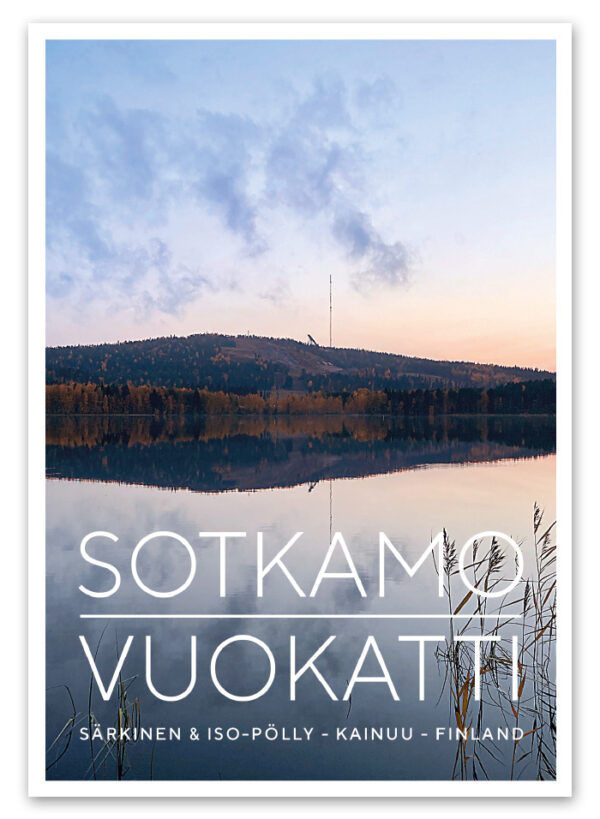 Sotkamo Vuokatti maisema Särkiseltä Iso-Pöllylle