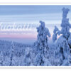 3093_sotkamo-vuokatti_kortti Sotkamo-Vuokatti tykkylumi talvimaisema Keimalta Iso-Pöllylle
