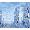 3096_sotkamo-vuokatti_kortti Tykkylumimaisema Vuokatista, Keima 322 mpy